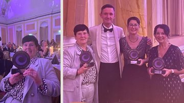 Treharris Care Assistant wins at the Wales Care Awards 2022